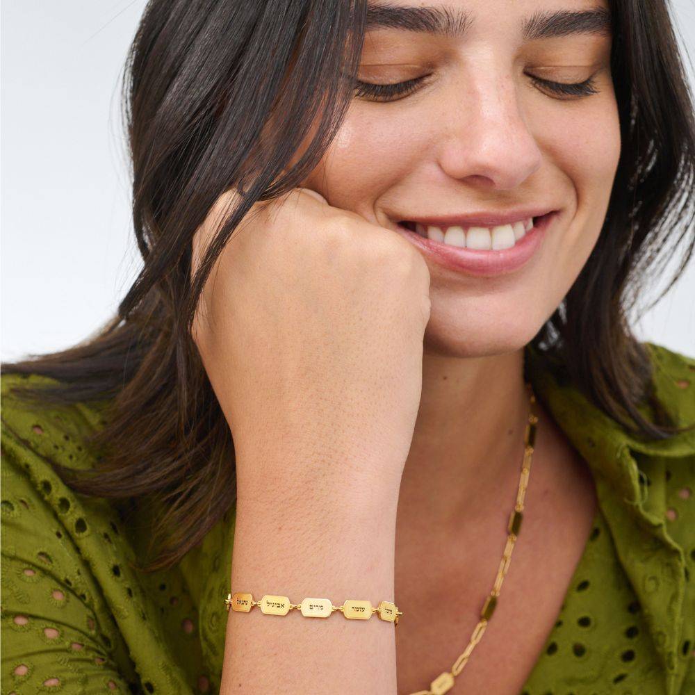 10 Names Eternal Bracelet in 14K Yellow Gold-5 10 Names Eternal Bracelet in 14K Yellow Gold-5 product photo