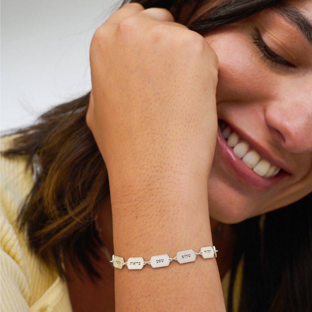 10 Names Eternal Bracelet in Sterling Silver-6 product photo