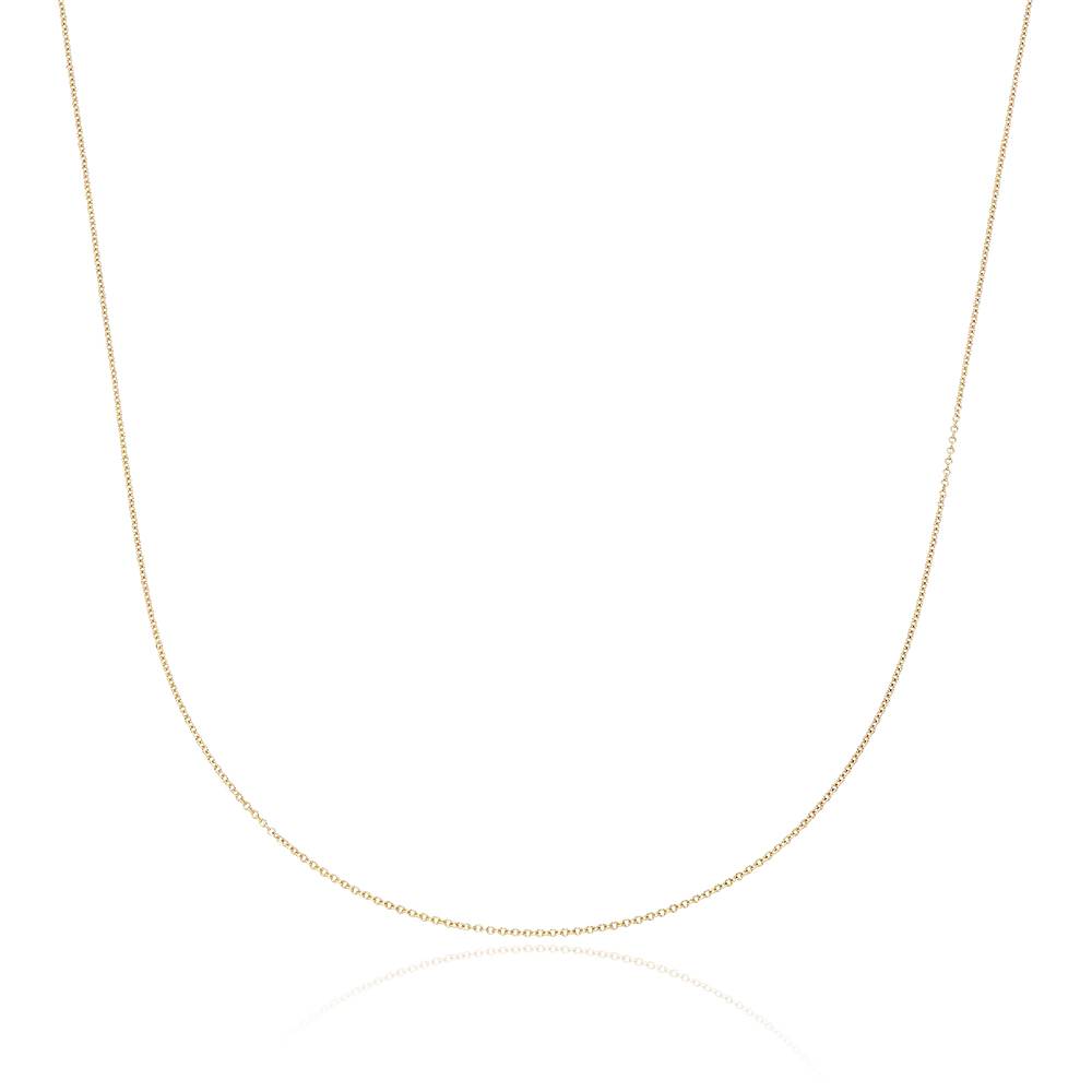 Cable Closed chain 10k Yellow Gold-1 product photo