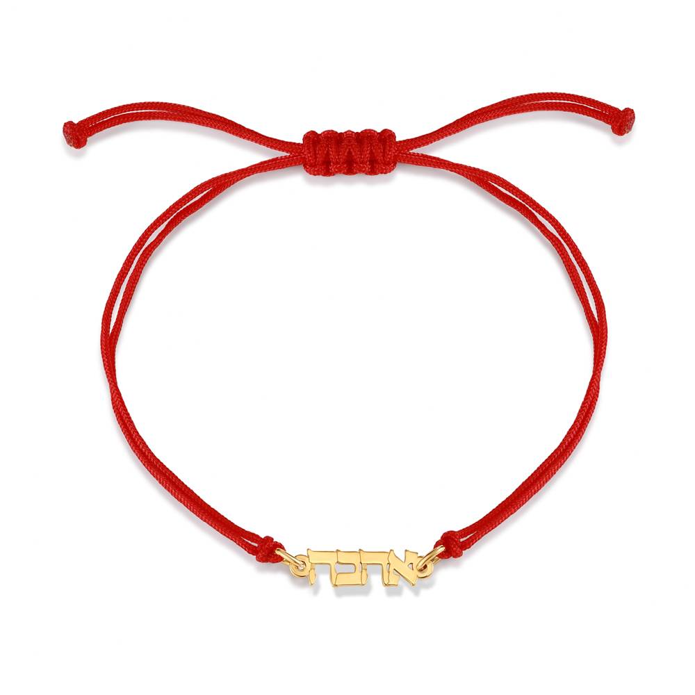 Love String Bracelet in Gold Plating-1 product photo