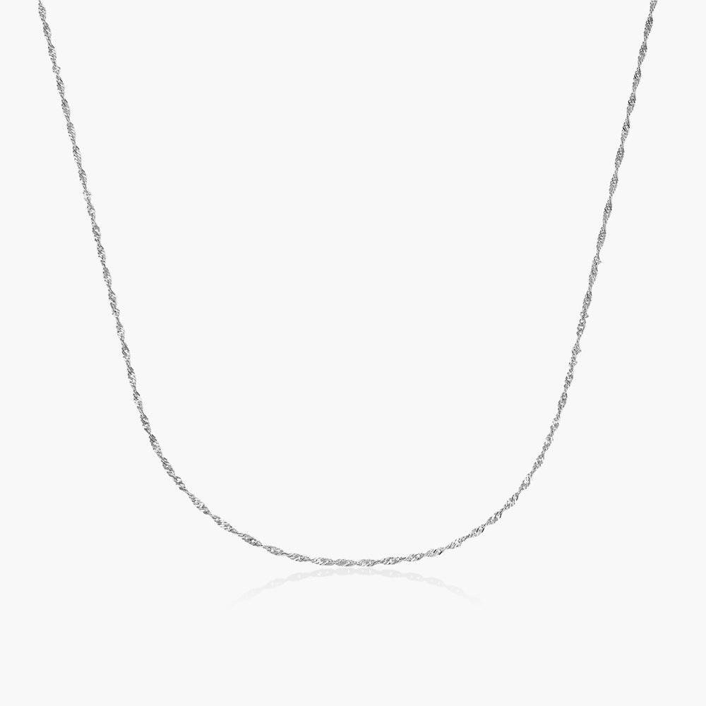 Singapore Closed chain Sterling Silver-1 product photo