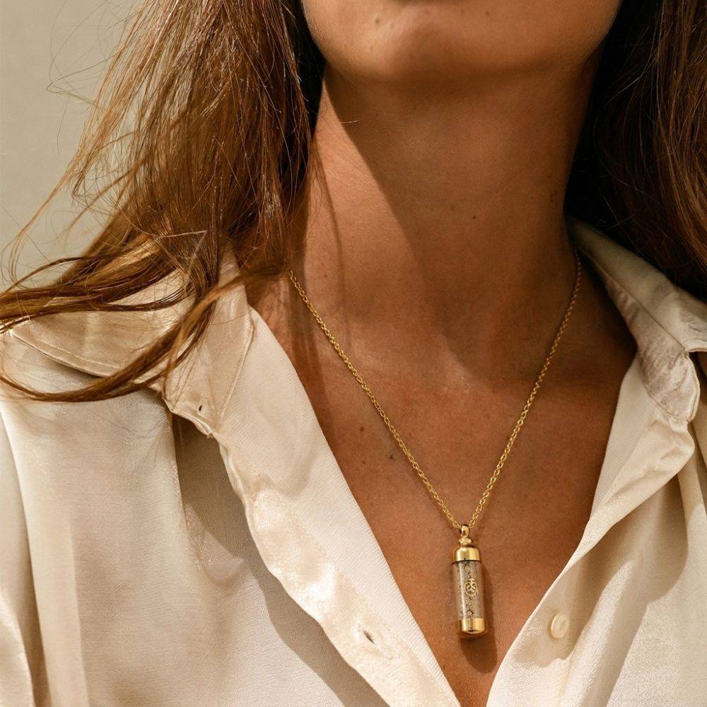 Temple Mount Soil™ - The Pendant of Eternal Faith - Gold-4 product photo